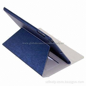 Double-side leather case for iPad Air, ultra-thin style, card insert function, various colors